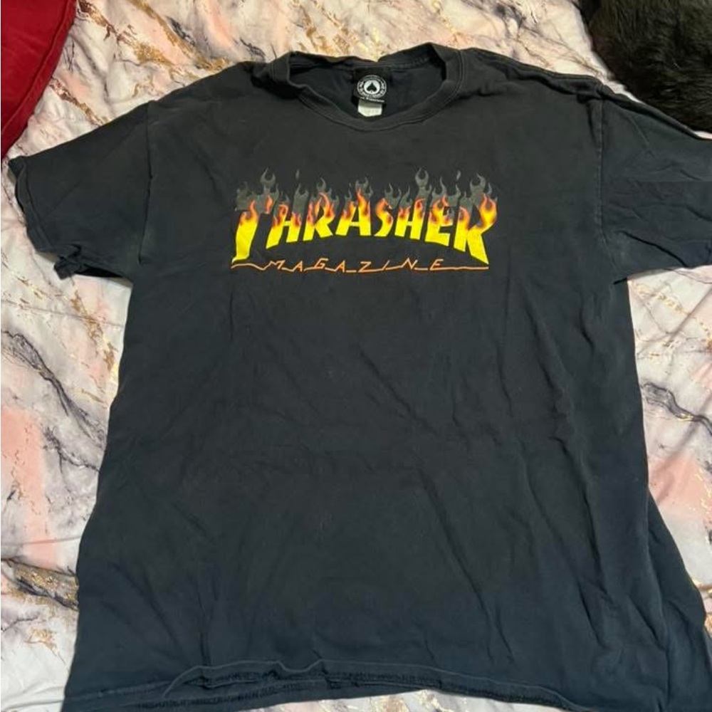 Thrasher Black T-Shirt